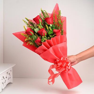 Rose Bouquet (6 pc)