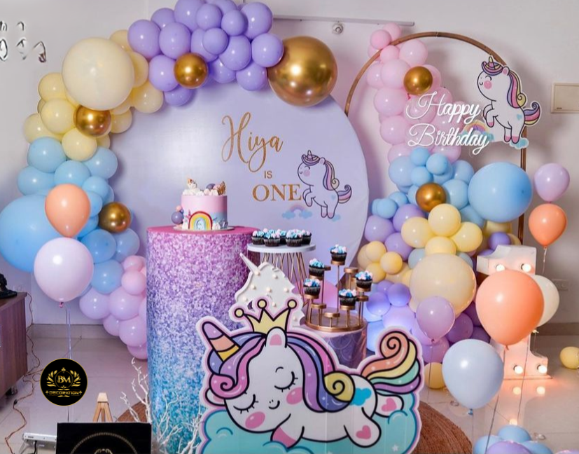 Premium Unicorn Theme Decoration