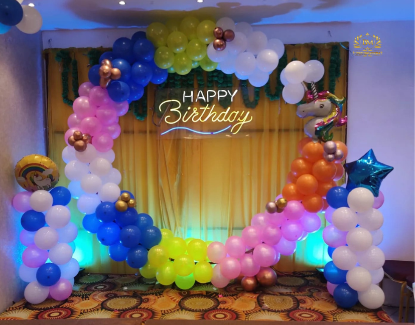 Unicorn Theme Decoration For Birthday